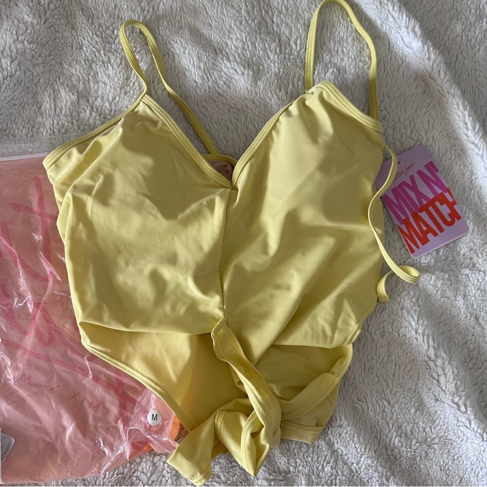 Kortni Jeane Tied Up Swim Top
